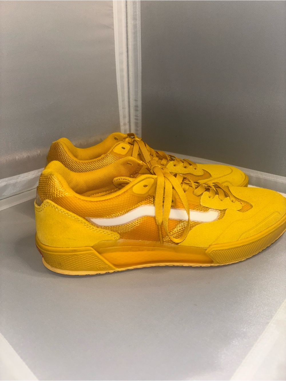 Vans Skate AVE 2.0 Gold Yellow Anthony Van Engelen Skateboarding Shoes Mens 7